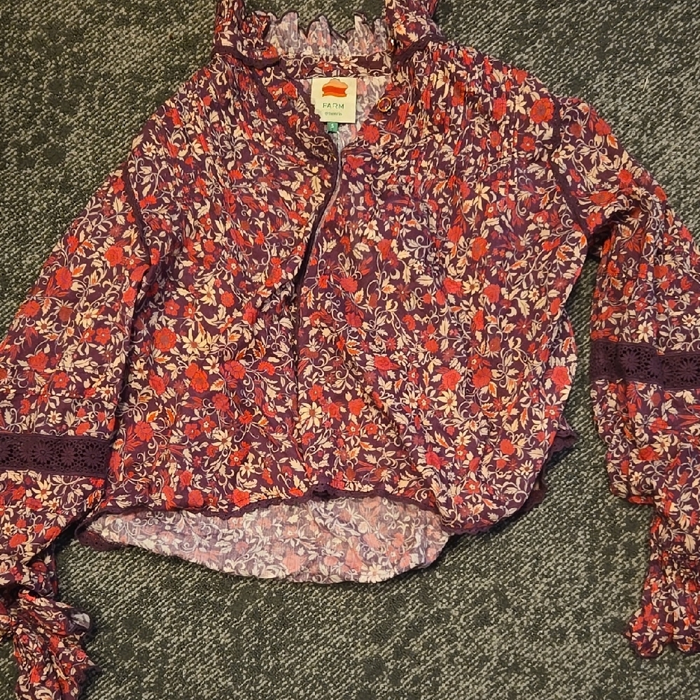 Floral Long Sleeve Blouse